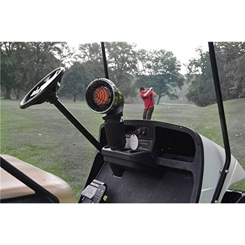 Mr. Heater F242010 MH4GC Golf Cart Heater,Silver and Black