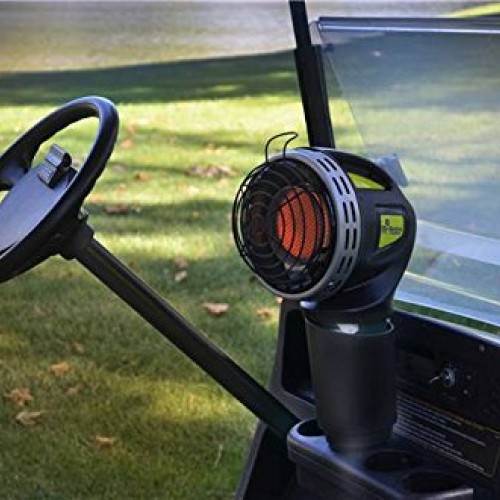 Mr. Heater F242010 MH4GC Golf Cart Heater,Silver and Black