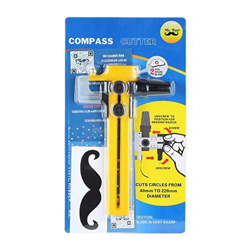 Mr. Pen- Compass Circle Cutter, Circle Cutter, Fabric Circle Cutte...