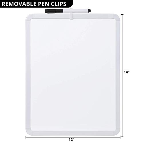 Mr. Pen- Dry Erase Board, 14” x 12” with a Black Dry Erase Marker,...
