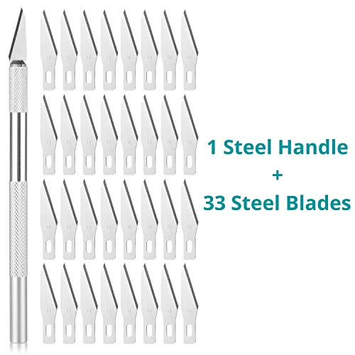 Mr. Pen- Exacto Knife, Craft Knife, 33 Piece, Exacto Knife for Cra...