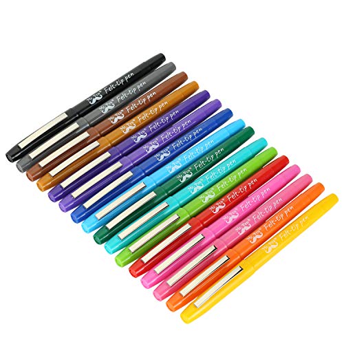 Mr. Pen- Felt Tip Pens, 16 Pack, Colored Felt Tip Pens, Marker Pen...