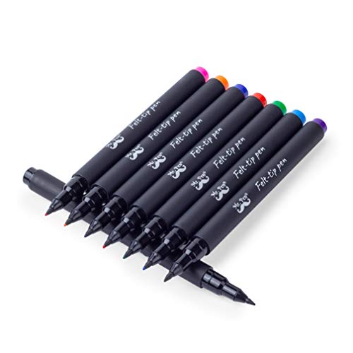 Mr. Pen- Felt Tip Pens, Pens Fine Point, Pack of 8, Fast Dry, No S...