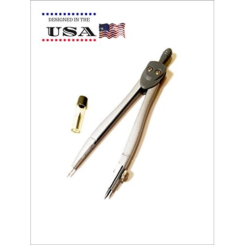 Mr. Pen Geometry Set with 6 Inch Swing Arm Protractor, Divider, Se...