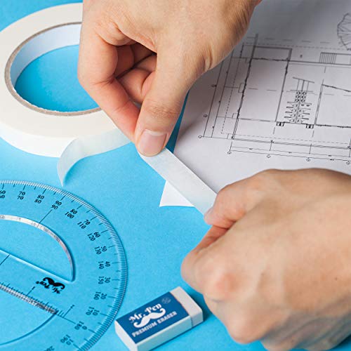Mr. Pen Masking Tape Roll, Drafting Tape, 0.6 inch, Pack of 3