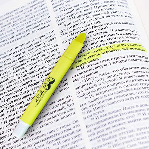 Mr. Pen No Bleed Gel Highlighter, Bible Highlighters, Assorted Col...