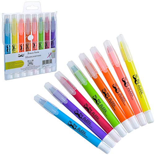 Mr. Pen No Bleed Gel Highlighter, Bible Highlighters, Assorted Col...