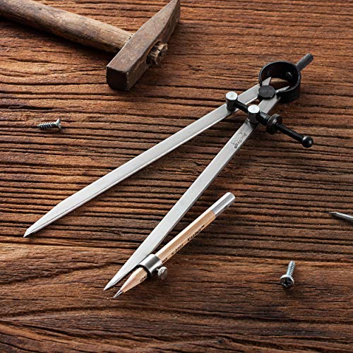 Mr. Pen- Professional Compass with Lock, 8 inch, Pencil Compass, W...