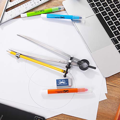 Mr. Pen- Professional Compass with Lock, 8 inch, Pencil Compass, W...