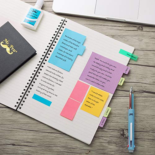Mr. Pen- Sticky Notes Set, Sticky Notes Tabs, 410 Pack, Divider St...
