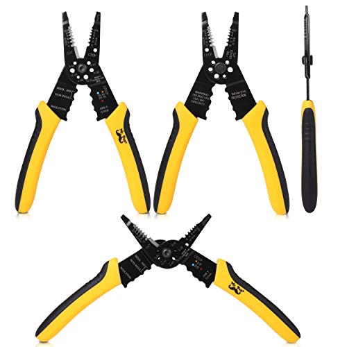 Mr. Pen- Wire Stripper, 8 inch, Wire Cutter, Wire Stripper Crimper...