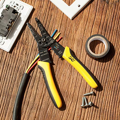 Mr. Pen- Wire Stripper, 8 inch, Wire Cutter, Wire Stripper Crimper...