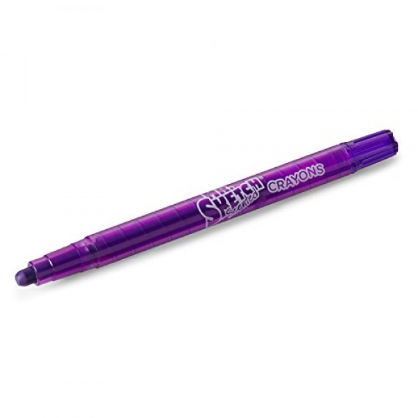 Mr. Sketch 1951200 Scented Twistable Crayons, Assorted Colors, 12-...