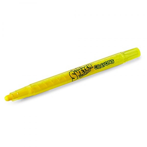 Mr. Sketch 1951200 Scented Twistable Crayons, Assorted Colors, 12-...