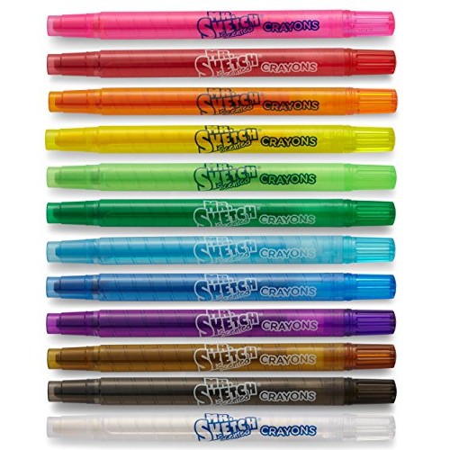Mr. Sketch 1951200 Scented Twistable Crayons, Assorted Colors, 12-...