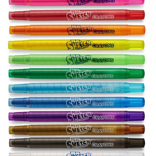 Mr. Sketch 1951200 Scented Twistable Crayons, Assorted Colors, 12-...
