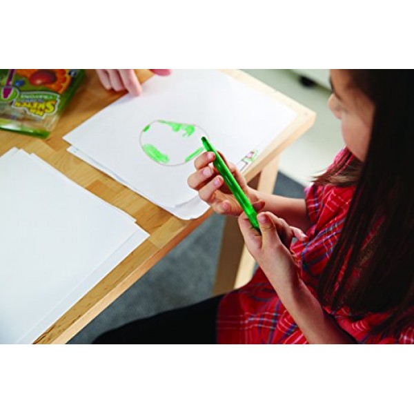 Mr. Sketch 1951200 Scented Twistable Crayons, Assorted Colors, 12-...