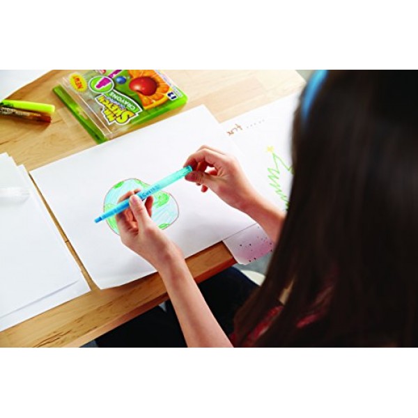 Mr. Sketch 1951200 Scented Twistable Crayons, Assorted Colors, 12-...