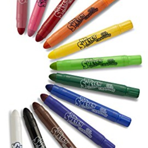 Mr. Sketch 1951333 Scented Twistable Gel Crayons, Assorted Colors...