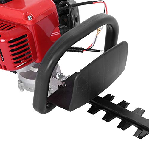 Mr.Tool 26cc 2-Cycle Gas Hedge Trimmer 24 Double-Sided Blade Reco...