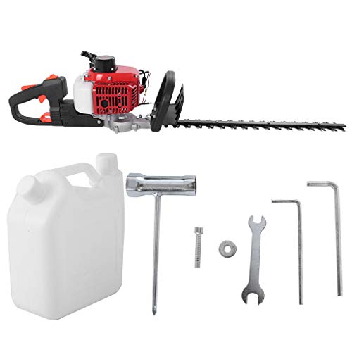 Mr.Tool 26cc 2-Cycle Gas Hedge Trimmer 24 Double-Sided Blade Reco...