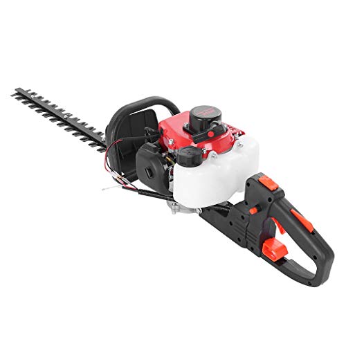 Mr.Tool 26cc 2-Cycle Gas Hedge Trimmer 24 Double-Sided Blade Reco...