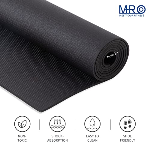 Extra Large Exercise Mat 9 x 6 x 7mm, High-Density Workout Mats ...