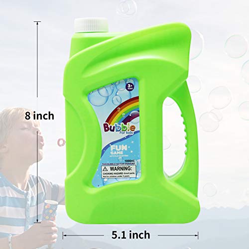 Mrolaorl Bubble Solutions Refillup to 2.5 Gallon,Big Non-Toxic B...