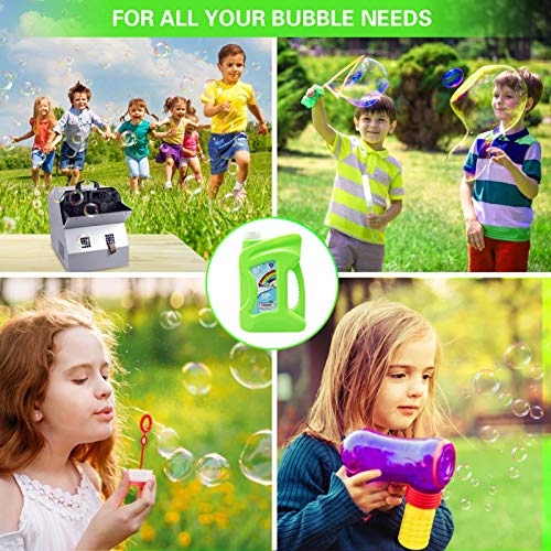 Mrolaorl Bubble Solutions Refillup to 2.5 Gallon,Big Non-Toxic B...