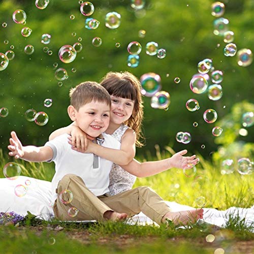 Mrolaorl Bubble Solutions Refillup to 2.5 Gallon,Big Non-Toxic B...