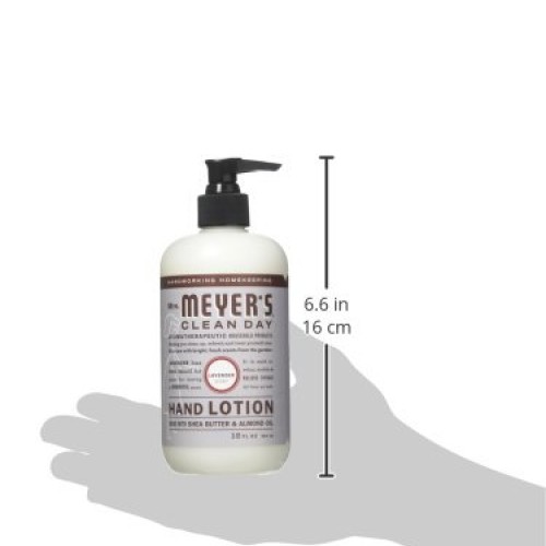 Mrs. Meyers Hand Lotion for Dry Hands, Non-Greasy Moisturizer Mad...