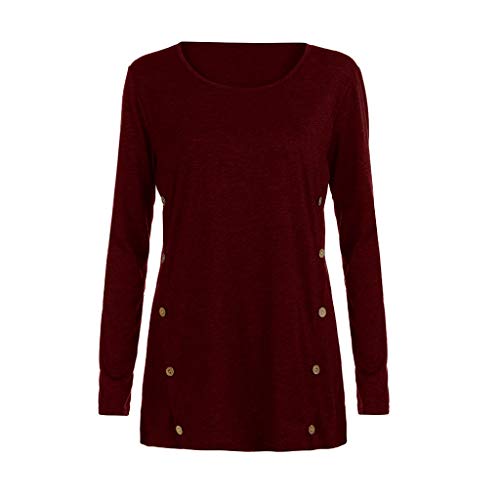 Msaikric Womens Sweatshirt Casual Long Sleeve Faux Suede Loose Tu...