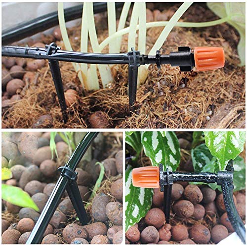 MSDADA 50ft Micro Drip Irrigation Kits System,Garden Saving Water ...