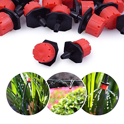 MSDADA 50ft Micro Drip Irrigation Kits System,Garden Saving Water ...