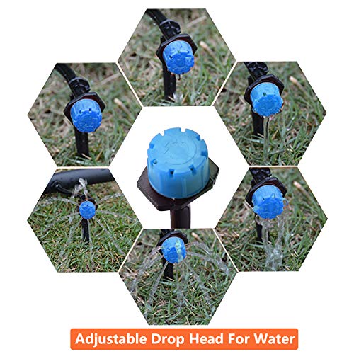 MSDADA 82ft Drip Irrigation Kits, Garden Irrigation Accessories, P...