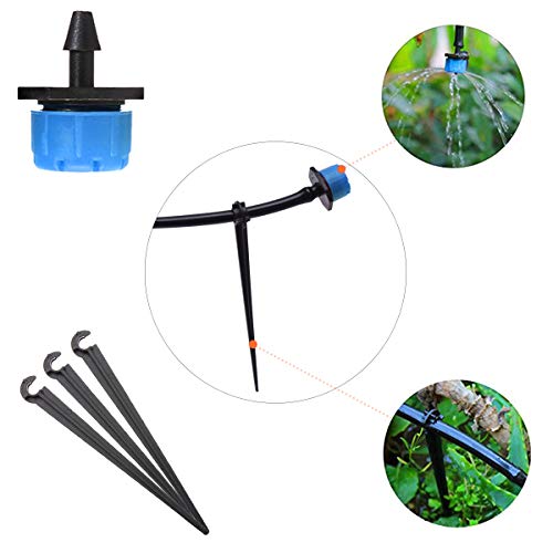 MSDADA 82ft Drip Irrigation Kits, Garden Irrigation Accessories, P...