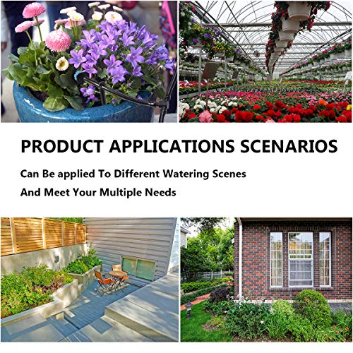 MSDADA 82ft Drip Irrigation Kits, Garden Irrigation Accessories, P...