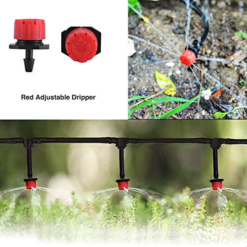 MSDADA Drip Irrigation Kit System, 82 Ft Garden Irrigation System,...