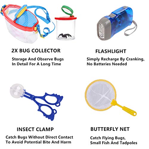 Kids Bug Catching Kit Outdoor Exploration Kit Bug catcher Kit Kids...