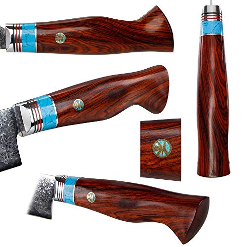 MSY BIGSUNNY Chef Knife - Super Steel 67 Layers Damascus Steel - 8...