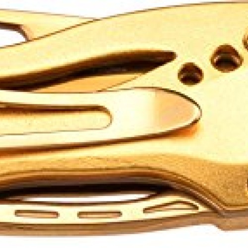 MTech USA Ballistic MT-A705GD Spring Assist Folding Knife, Gold Ha...