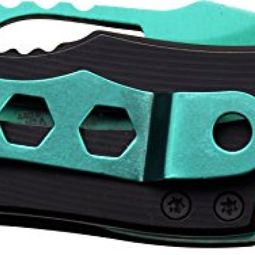 MTech USA MT-A882GN Spring Assist Folding Knife, Turquoise Blade, ...