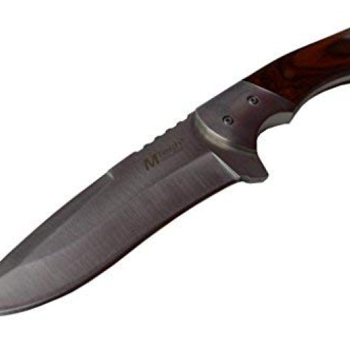 9 M-TECH TACTICAL Hunting Survival FULL TANG FIXED BLADE KNIFE Wo...