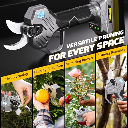 Electric Pruning Shears for Dewalt 20v Battery, Cordless Pruner Ga...