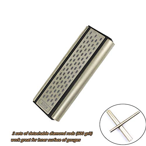 Diamond Wood Carving Sharpener Slip Stone Sharpening Stone Set Dou...