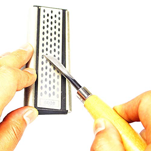 Diamond Wood Carving Sharpener Slip Stone Sharpening Stone Set Dou...