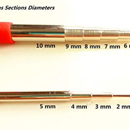 Wire Ring Wrapping Step Mandel Steel Round Bead Working Loop Jump ...