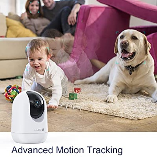 Indoor Security Camera 2K, Pet Camera with Phone App, WiFi Cameras...