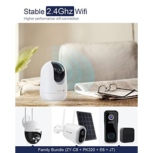 Indoor Security Camera 2K, Pet Camera with Phone App, WiFi Cameras...