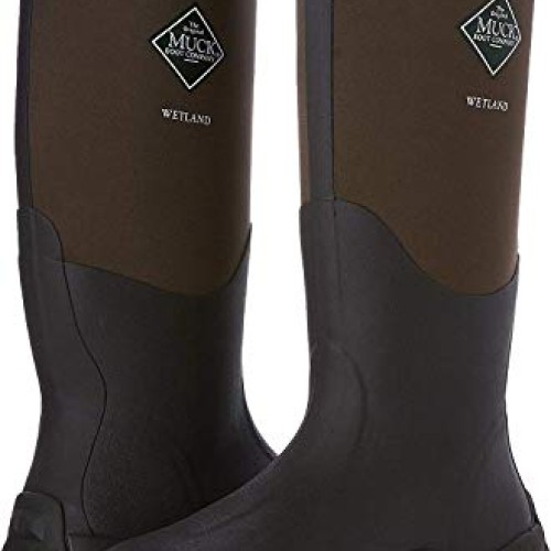 Muck Wetland Rubber Premium Mens Field Boots,Bark,Mens 12 M/Wome...